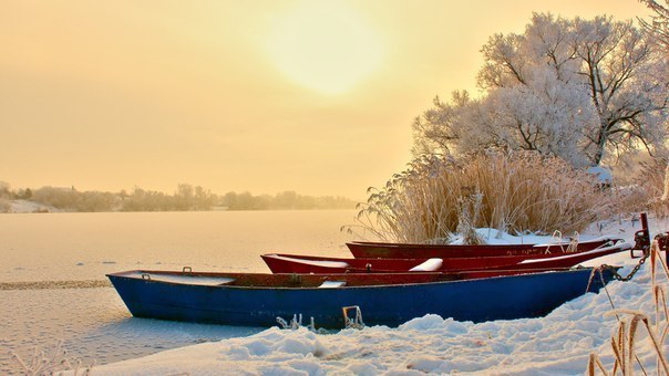 Красивое фото на тему: Зимняя рыбалка № 101