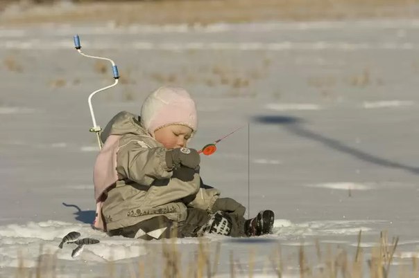 Красивое фото на тему: Зимняя рыбалка № 01