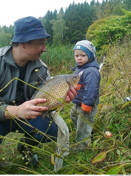 Красивое фото на тему: Дети и женщины на рыбалке № 03